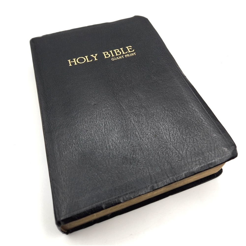 Dugan Holy Bible King James Giant Print Dictionary Concordance Red Letter
